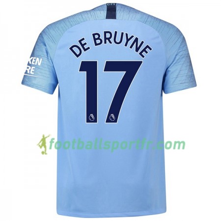 Tenue Manchester City De Bruyne 17 Domicile 2018-2019 Maillot de Foot